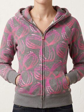 TNA Women's Classic Spiro Print Hoodie Size XS